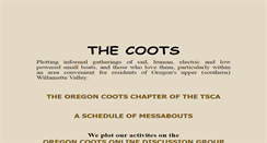 Desktop Screenshot of coots.org